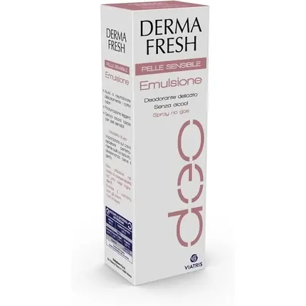 Deodorant Emulsie Dermafresh pentru Piele Sensibilă 75ml Disponibil imediat