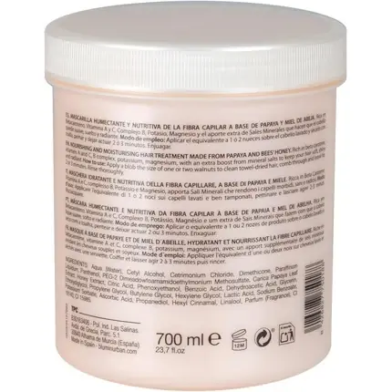 Masca de păr Blumin Papaya and Honey, 700ml Doar azi