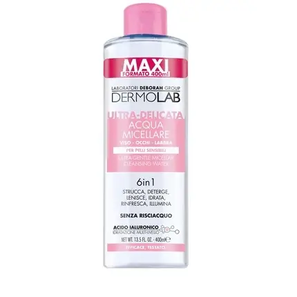 Apă Micelară Dermolab Ultra-Gentle 6-in-1 cu Acid Hialuronic și Mușețel, 400ml Cumpără acum