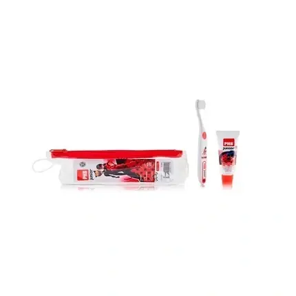 Phb Junior Plus Toothbrush Toothpaste Gel, Set copii, cu geantă și periuță Reducere extra