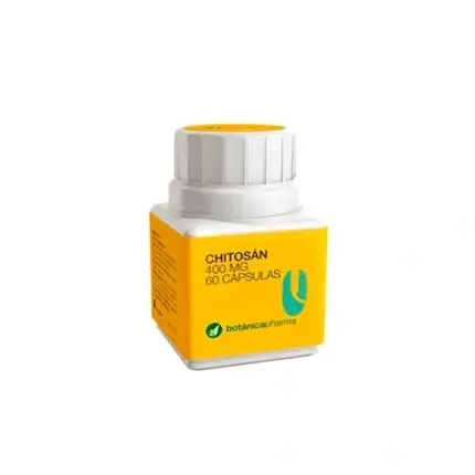 Botanicapharma Chitosan 400mg, Capsule, Alb cu capac galben, 60 buc Reduceri