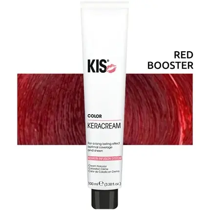 Ofertă de sezon KeraCream Booster Red, Kis, 100ml, Culoare Roșu Intens