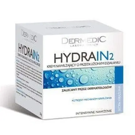 Cremă de zi Dermedic Hydrain 2 pentru pielea uscată, 50ml Preț mic