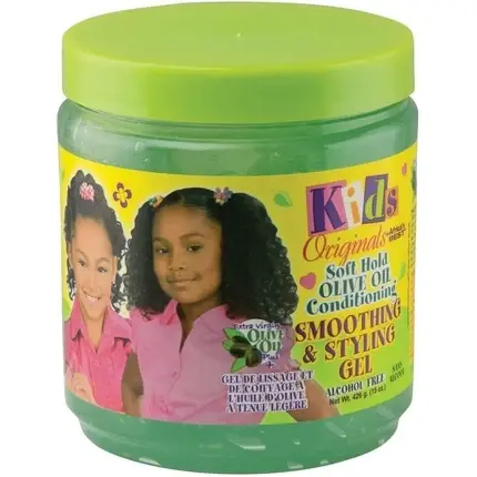 Chilipir Gel de păr pentru copii, Kids Organics Soft Hold Olive Oil, 426g