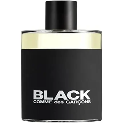Vezi acum Eau de Toilette Spray, Comme Des Garçons Black, sticlă neagră, etichetă albă