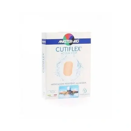 Bandaje medicinale, Pietrasanta Master Aid Cutiflex Water Stop, 5 bucăți, 7x5cm, culoare piele Comandă acum