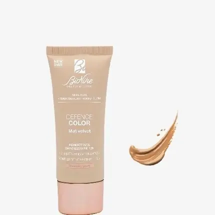 Fondant Bionike Defence Color Mat Velvet, 405 Honey Gold, 30ml Cumpărături sigure