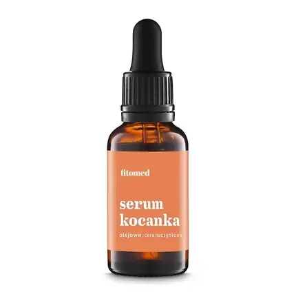 Serum Facial Fitomed cu Kocanka (Helichrysum), 27g, Culoare portocalie, Ambalaj cu picurător Nu rata