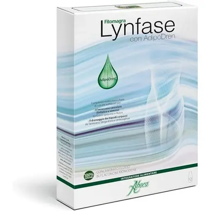 Lynfase Fitomagra, Aboca, cu AdipoDren, 12 fiole x 15g Reducere extra