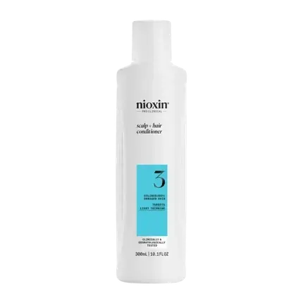 Condiționer Nioxin System 3 pentru păr subțire și colorat, 200ml Premium