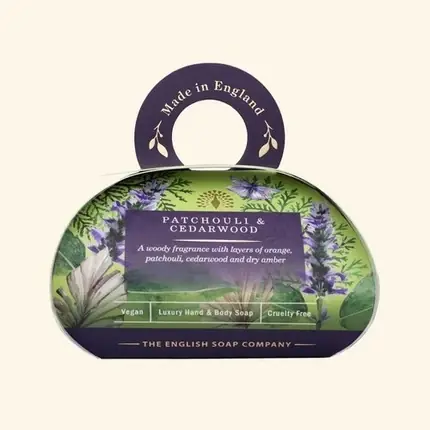 Noutate Săpun de Mână și Corp, The English Soap Company, Patchouli & Cedarwood