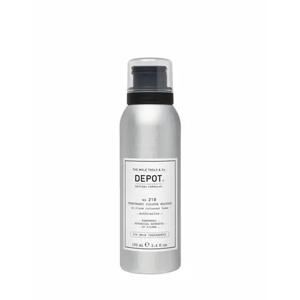 Cel mai vândut Moussă colorantă temporară DEPOT No. 210 Anthracite, 100 ml
