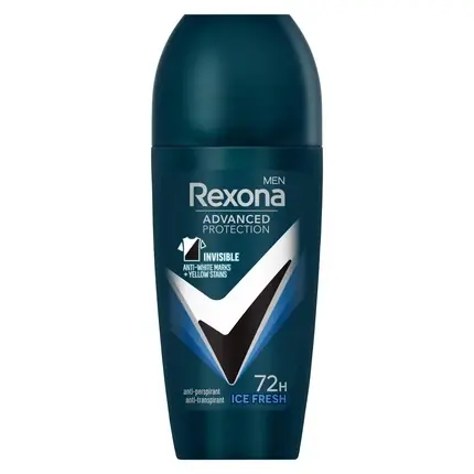 Cel mai vândut Rexona Men Invis Ice Rollon Deodorant, 120 g
