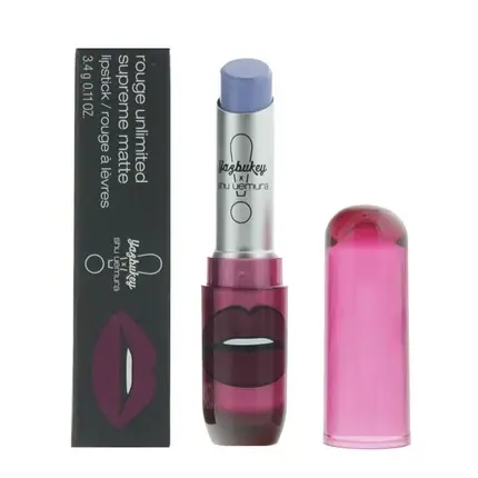 Premium Ruj Matte Shu Uemura Rouge Unlimited Yazbukey Powder Blue, 34g