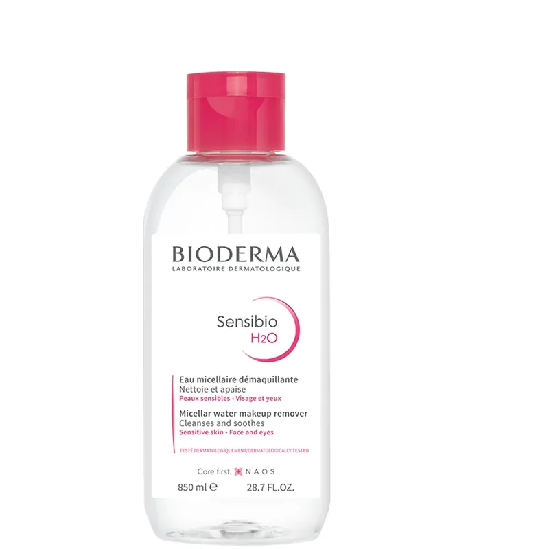 Preț mic Soluție micelară Sensibio H2O cu pompă, 850 ml, Bioderma