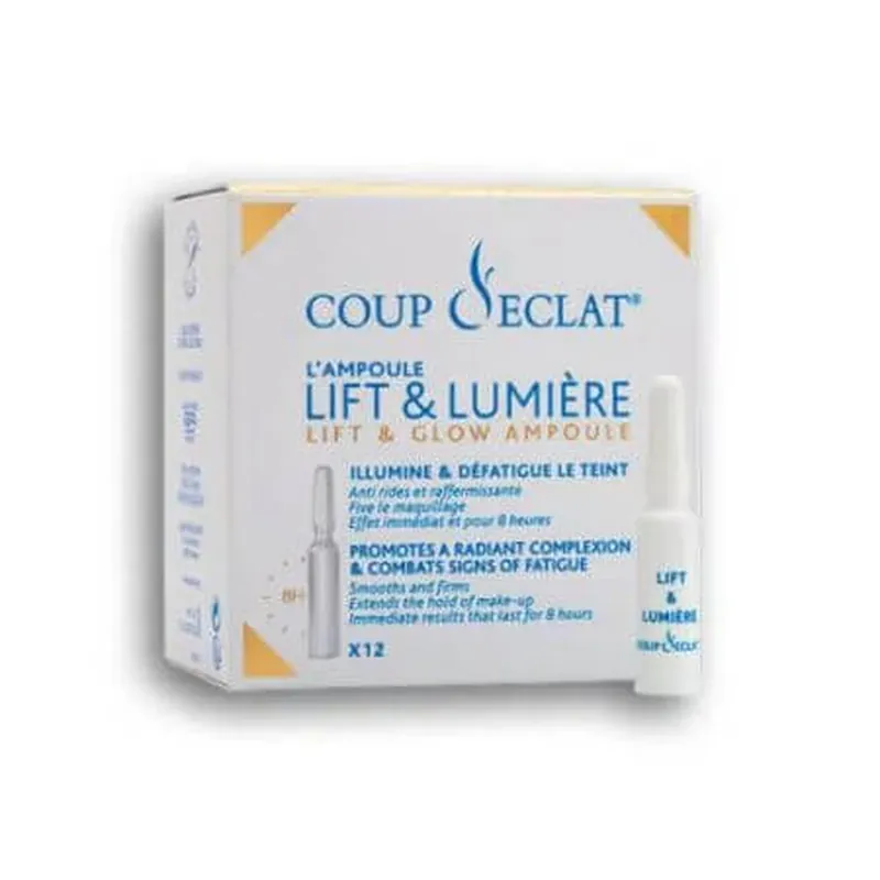 Ofertă de sezon Fiole lift si luminozitate Coup D‘eclat, 12 bucati, Asepta
