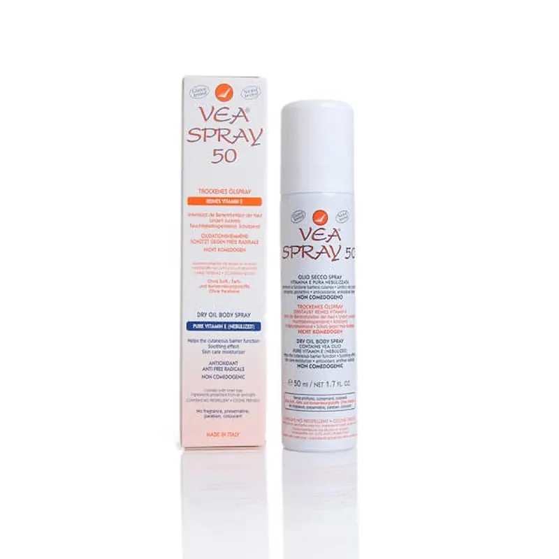 Reduceri VEA 50 Spray cu ulei uscat și vitamina E pură nebulizată, 50ml, Hulka