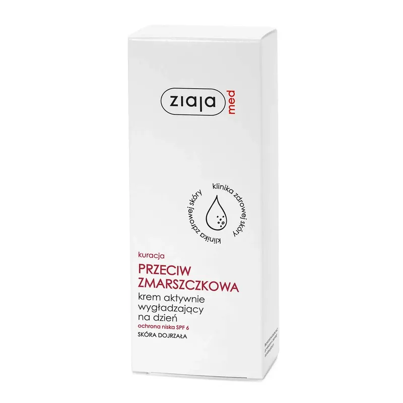 Ziaja Med Anti-wrinkle Treatment, Cremă de zi activă de netezire, 50 ml Discount