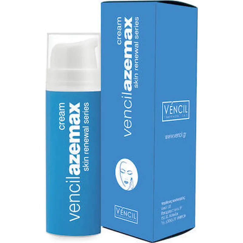Plată sigură VENCIL Azemax 24 Hour Acne Face Cream cu acid hialuronic și vitamina C 50ml