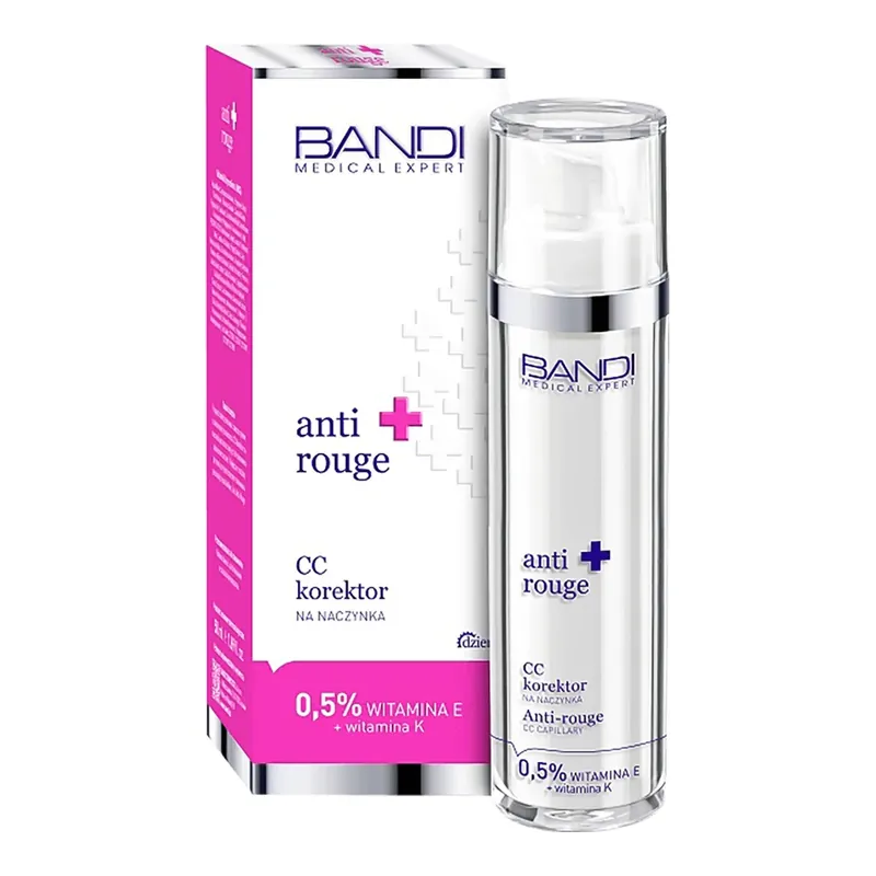 Expediere rapidă Bandi Medical Anti Rouge, CC corector pentru capilare, 50 ml