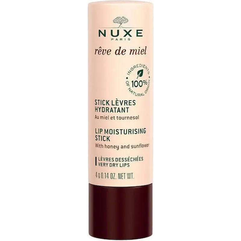 Discount Nuxe Reve de Miel Moisturising Lip Balsam cu miere 4gr