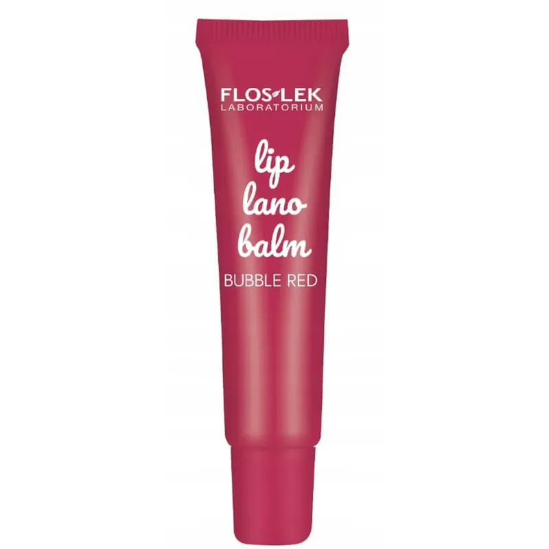 Floslek Laboratorium Lanobalsam pentru buze Bubble Red, 12 g Nu rata