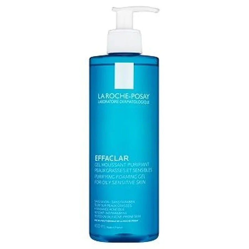 La Roche Posay Effaclar Gel Moussant Purifiant Gel spumant de curățare facială pentru ten gras 400ml Discount