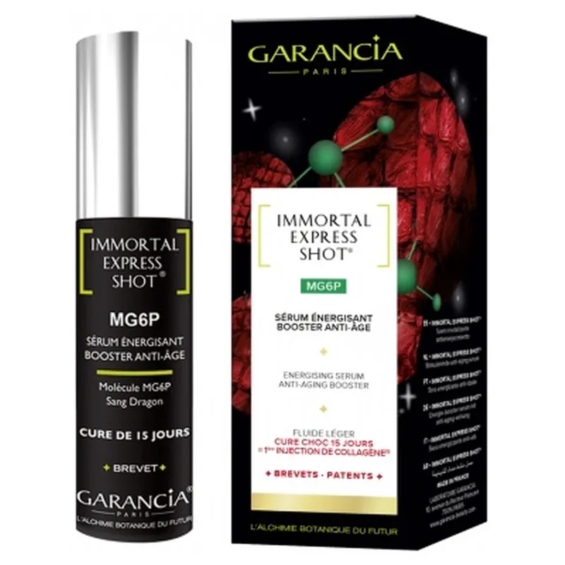 Garancia Immortal Express Shot MG6P Ser energizant anti-îmbătrânire 15 ml Reduceri