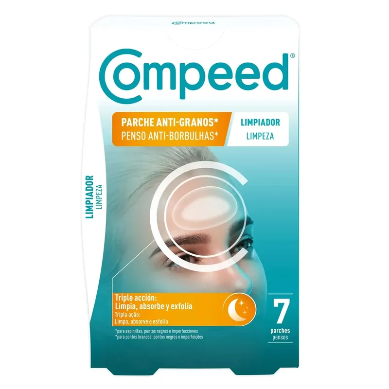 Comandă acum Compeed Compeed Triple Action Anti-grain Cleansing Patch 7u