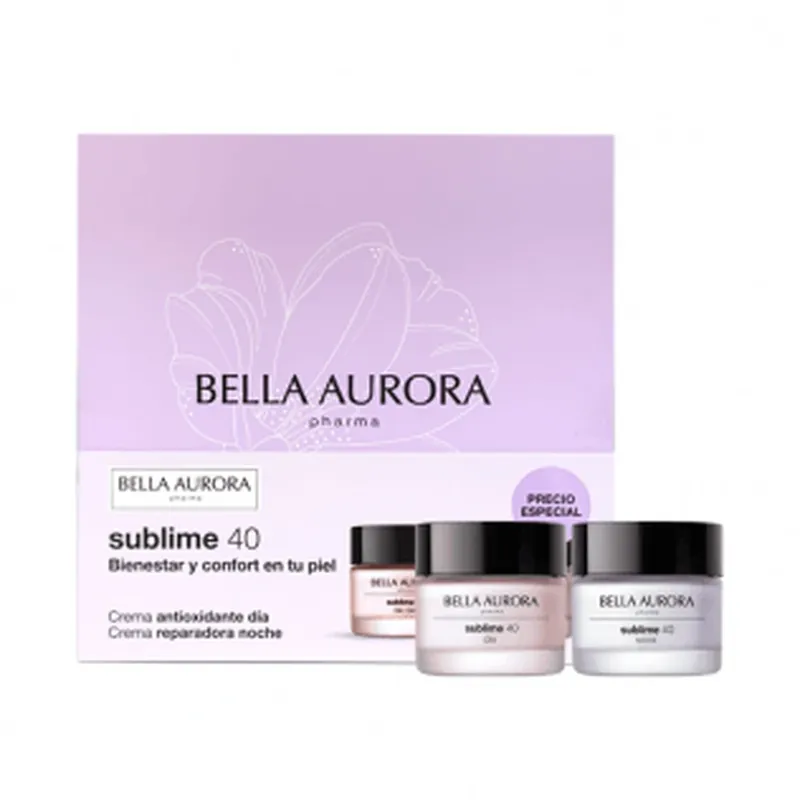 Bella Aurora PACK Sublime+40 Crema de zi 50ml + Sublime Crema de noapte 50ml Comandă acum