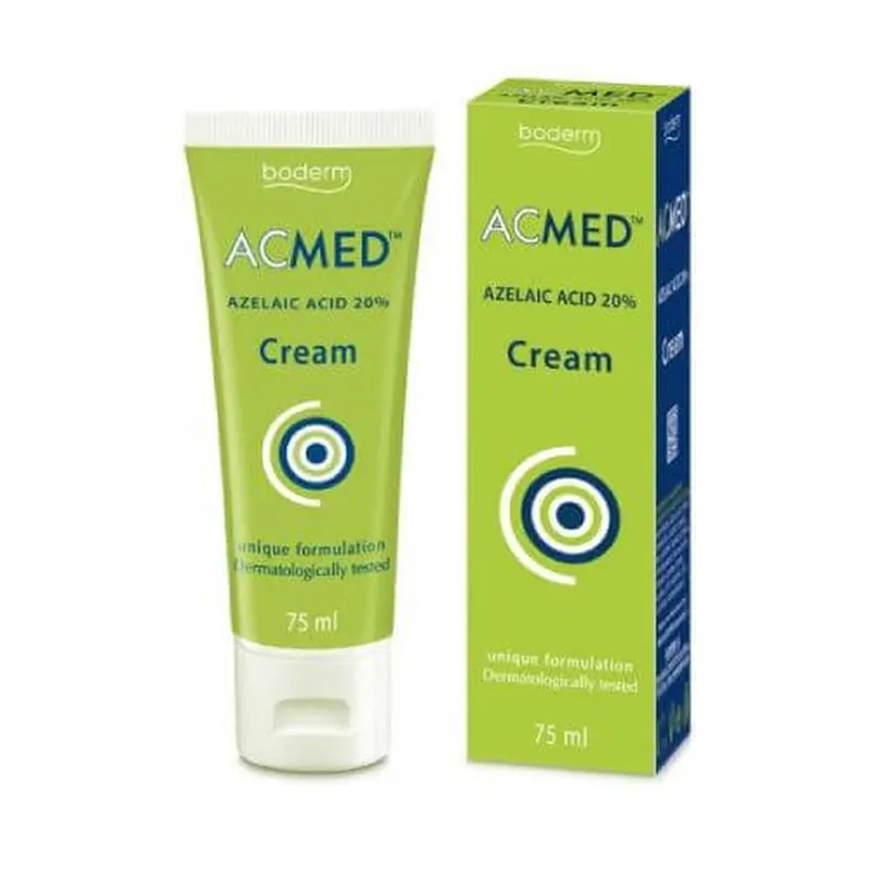 ACMED Azelaic Acid 20% Cremă antiacnee pentru față și corp, 75ml Chilipir