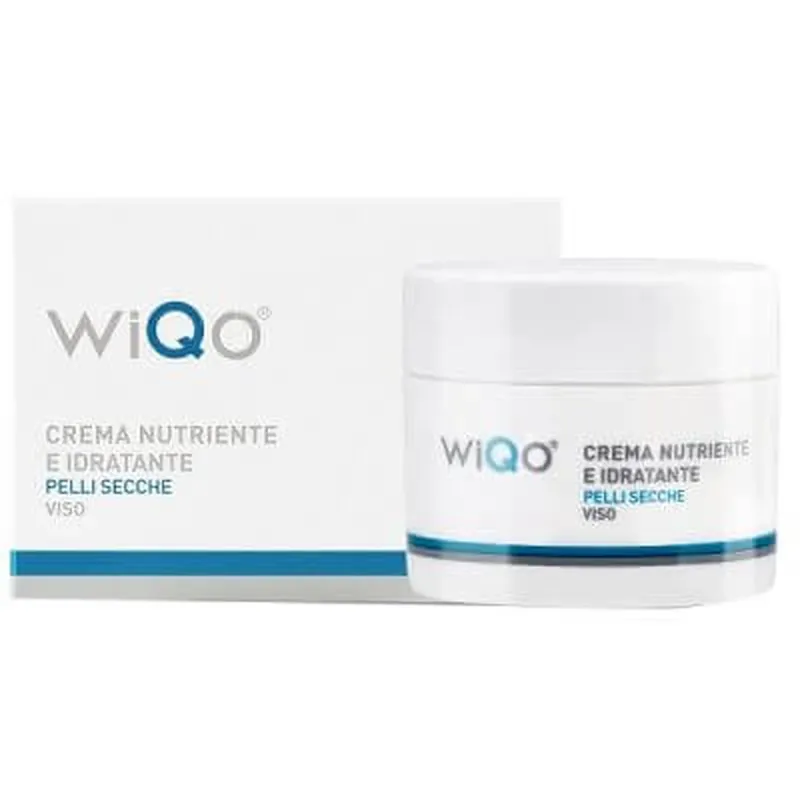 Wiqo cremă hrănitoare și hidratantă pentru piele uscată față 50 ml Plată sigură