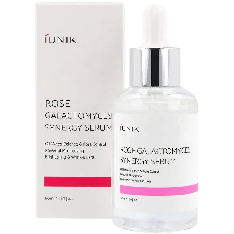 Promoție iUNIK - Ser sinergic Rose Galactomyces, 50ml
