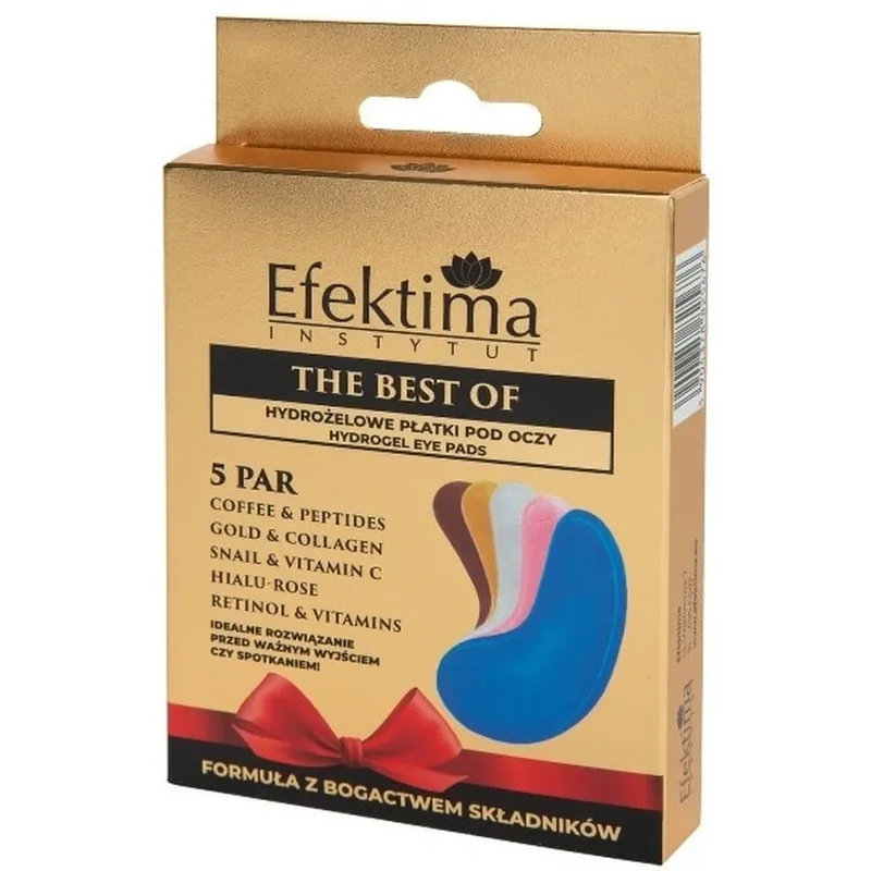 EFEKTIMA THE BEST OF plasturi hidrogel pentru ochi 5 perechi Super ofertă