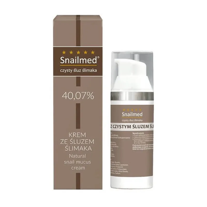 Cel mai bun preț Snailmed, cremă modelatoare cu mucus de melc, totarol și acid hialuronic, 30 ml