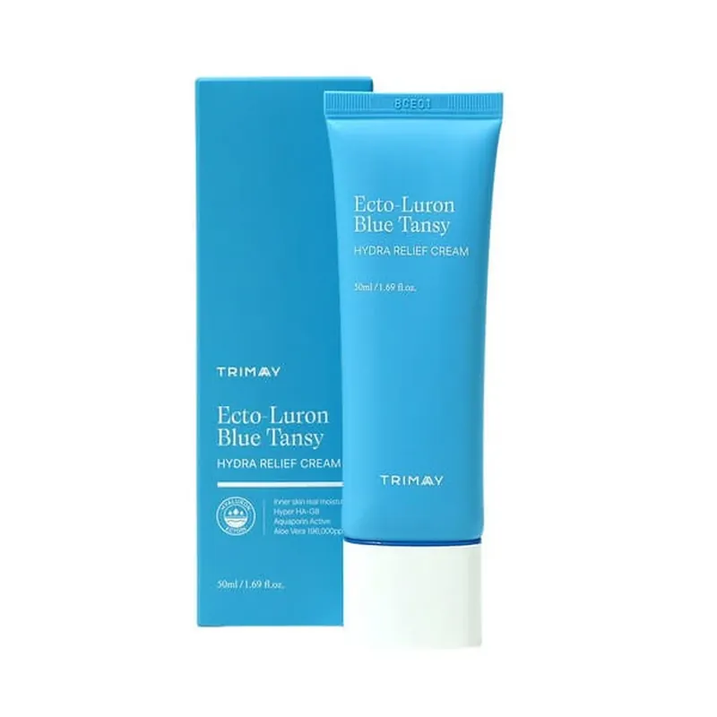 Cumpărături sigure Trimay Ecto-Luron Blue Tansy, cremă hidratantă și calmantă, 50 ml