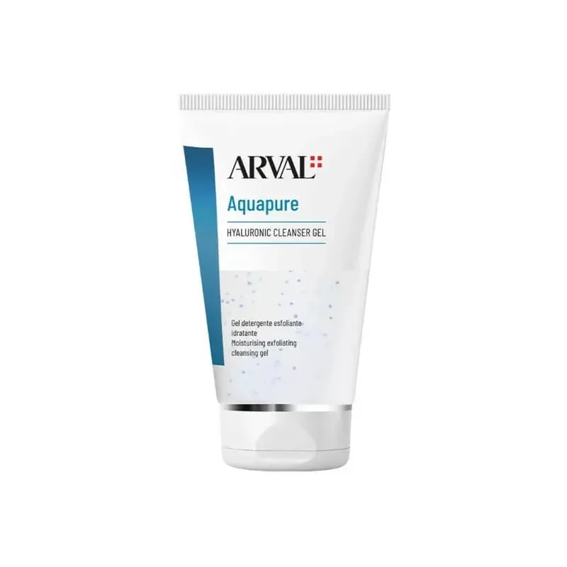 Arval aquapure hyaluronic cleanser gel – gel de curățare exfoliant și hidratant 150 ml Reducere specială
