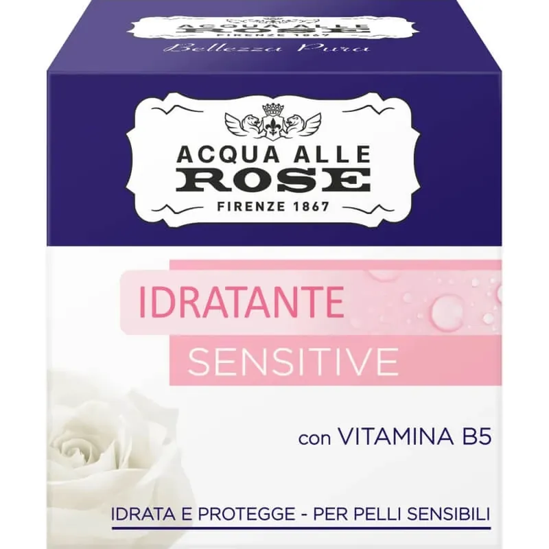 Plată securizată Apă de trandafiri calmantă – cremă hidratantă pentru față, destinată tenului sensibil, 50 ml