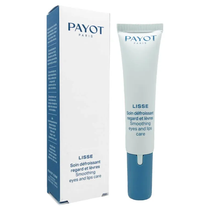 Expediere rapidă PAYOT LISSE TRATAMENT DE NETEDIRE PENTRU OCHI ȘI BUZE 15 ML