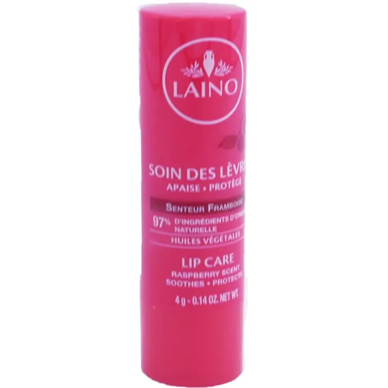 Calitate înaltă LAINO ÎNGRIJIRE BUZE CU PARFUM DE ZMEURĂ 4G
