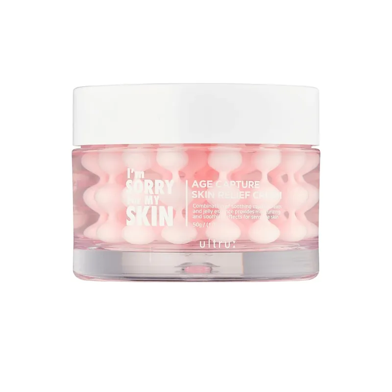 Gel hidratant cu microcapsule de crema pentru ten sensibil, 50 g, I‘m Sorry For My Skin Promoție