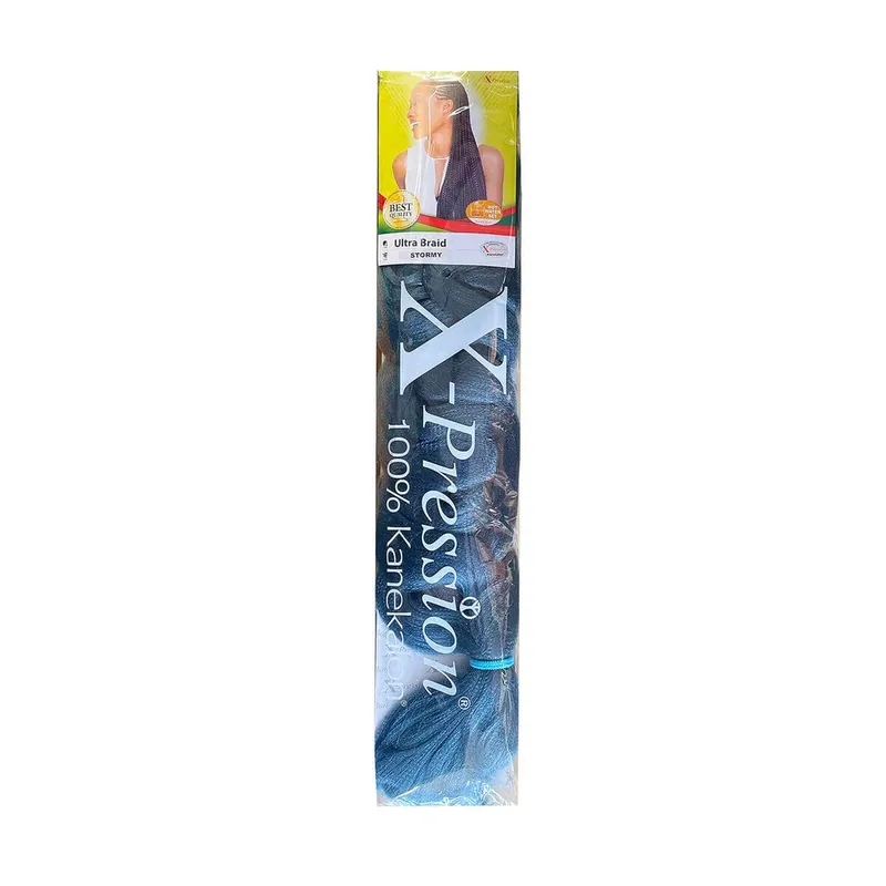 Ofertă Extensii pentru Păr X-Pression Pression Stormy Albastru Sintetic