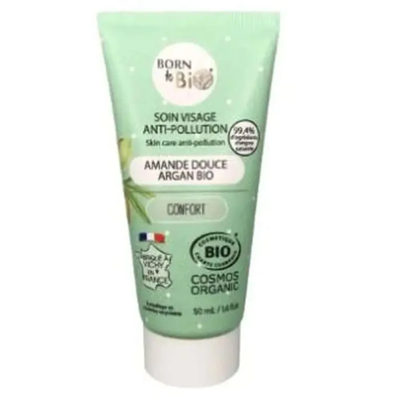 Born To Bio îngrijire facială antipoluare piele normală 50Ml. Bio Premium