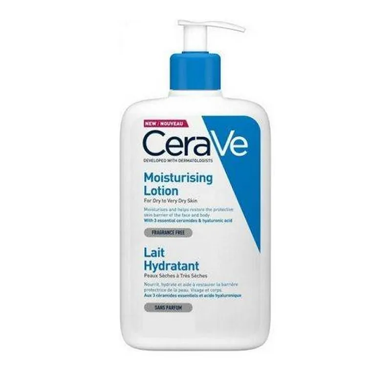 Ofertă specială CeraVe Loțiune hidratantă Loțiune hidratantă pentru față/corp, piele uscată/foarte uscată 1Lt
