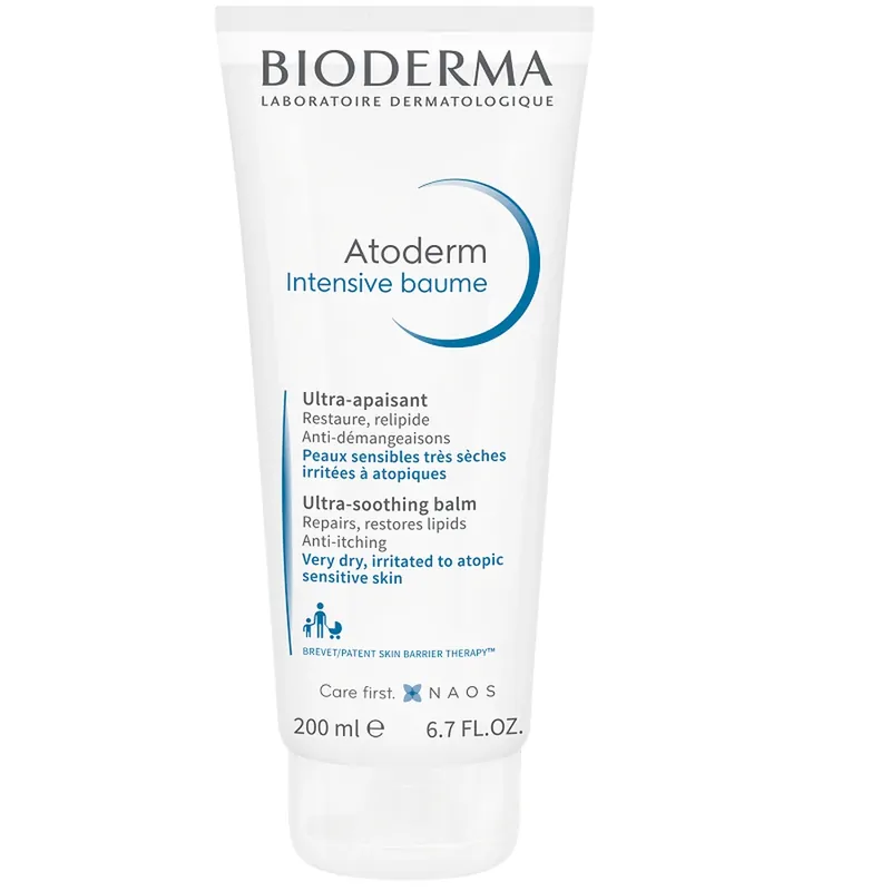 Balsam restructurant și calmant pentru piele atopică Bioderma Atoderm Intensive, 200 ml, Naos Chilipir