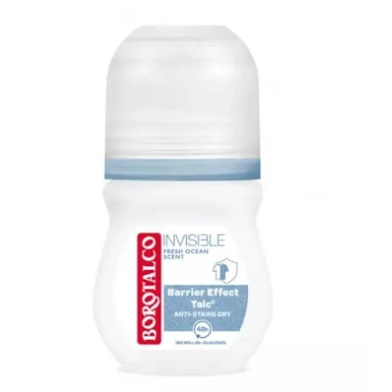 Deodorant roll-on Invisible Fresh, 50 ml, Borotalco Mai ieftin