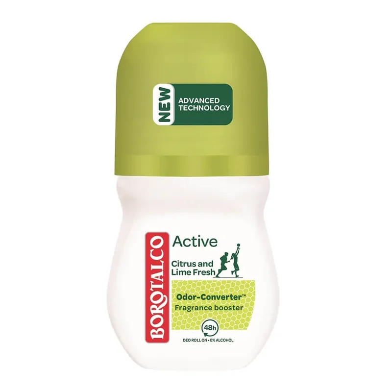 Deodorant roll-on Active Citrus and Lime, 50 ml, Borotalco Mai ieftin