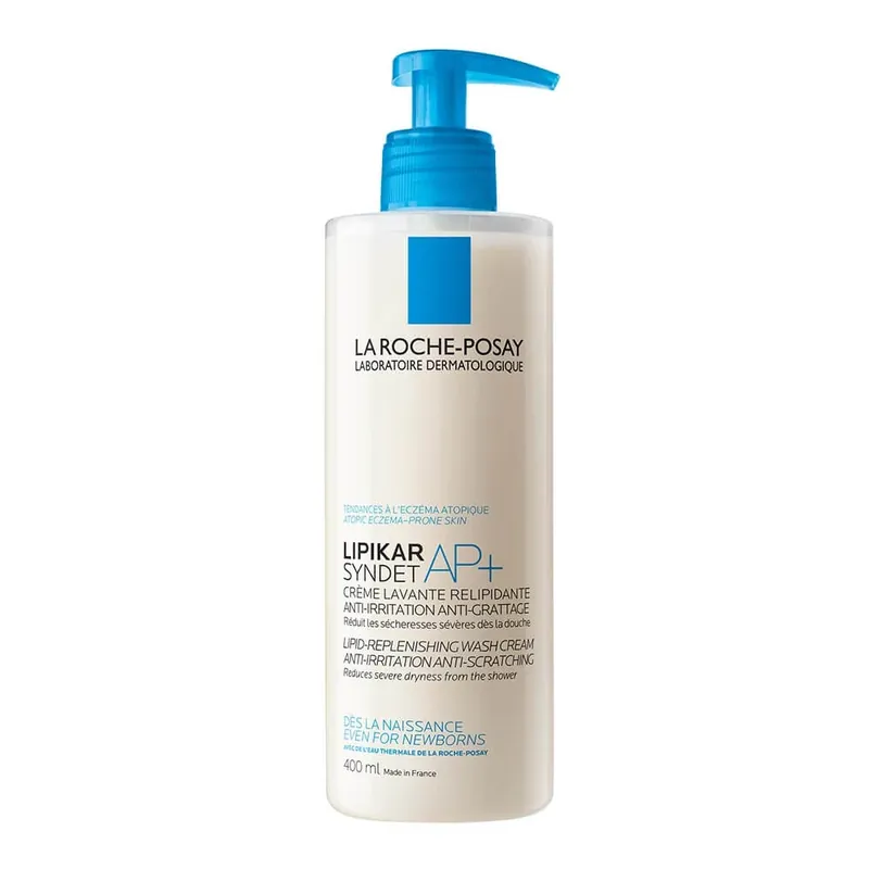 Gel de curățare calmant pentru piele sensibilă sau uscată Lipikar Syndet, 400 ml, La Roche-Posay Promoție