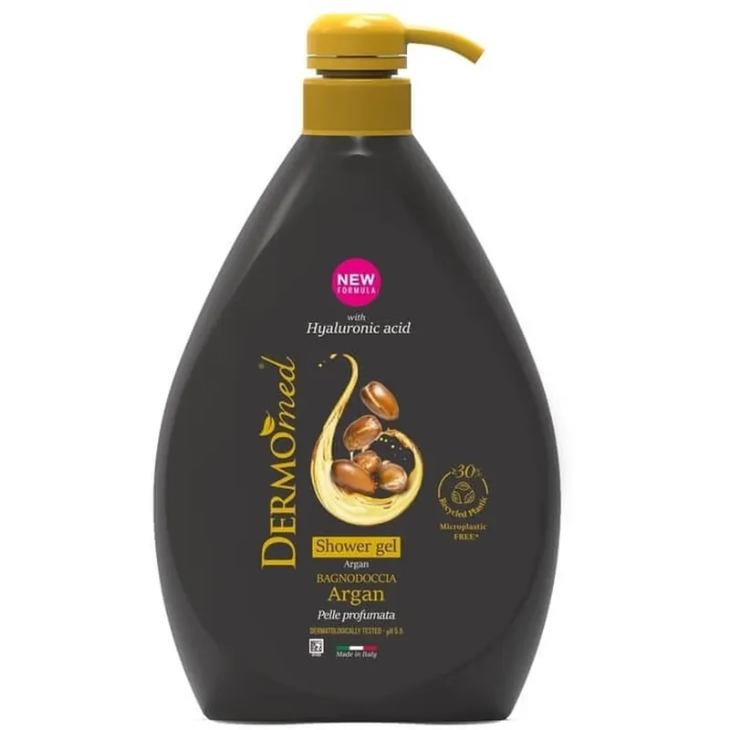 DERMOMED Sensualita Argan gel de duș 1000 ml cu pompă Cumpărături sigure