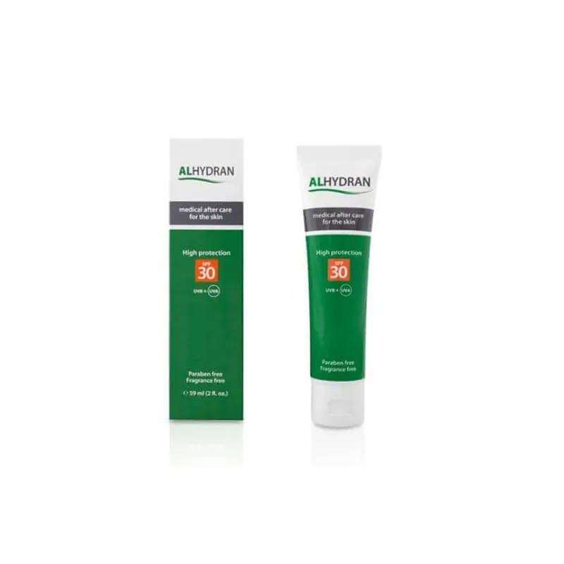 Preț promoțional Crema cu protectie UV inalta SPF30 Alhydran, 59 ml, Bap Medicalbv